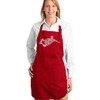 LA POP ART Word Art Apron - Skateboard Tricks Word