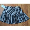 Cat & Jack Girl's Size M (7/8) Charcoal Stripe NWT