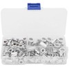 100pcs / box Aluminum Rivet Nut Threaded Rivet Insert Nut