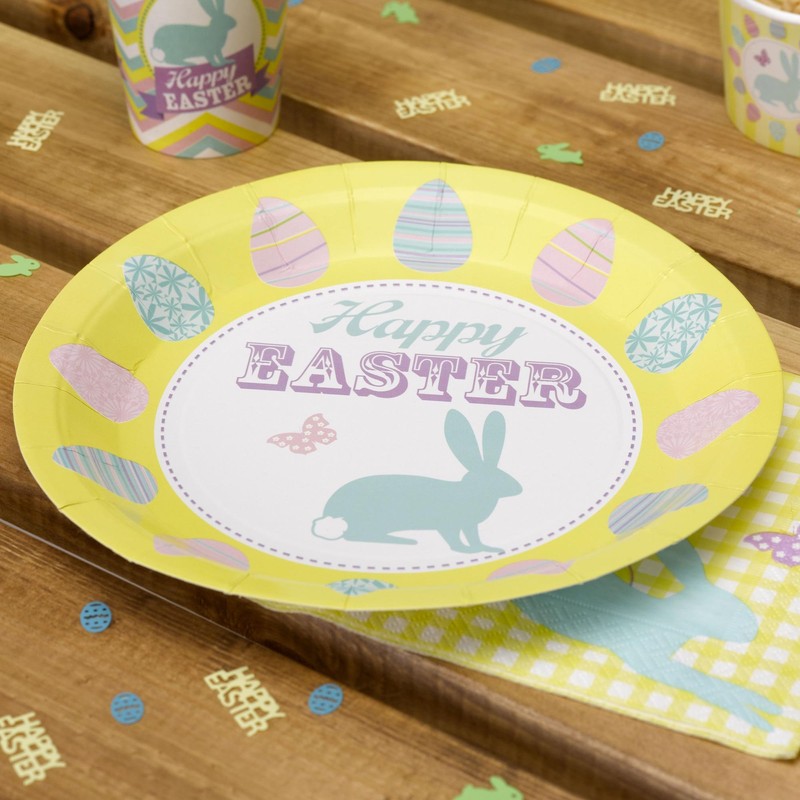 Neviti 670041 Happy Easter Plates