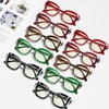 CessBlu 10 Pack Colorful Blue Light Blocking Reading Glasses for