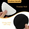 6Pcs Wool Polishing Pads Drill Attachment, 100mm Soft Wool Polishing