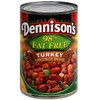 Dennison's, 99% Fat Free, Turkey Chili with Beans, 15oz Can