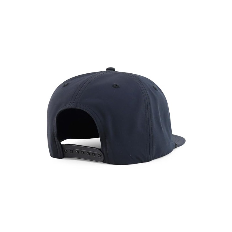 Trendy Apparel Shop Unstructured 5 Panel Polyester Rope Flatbill Snapback