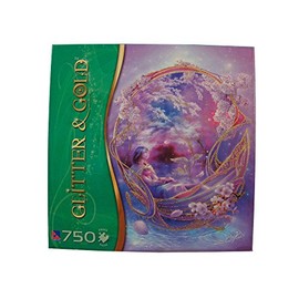 Glitter & Gold 750 Piece Jigsaw Puzzle: Yumeyoi Zakura