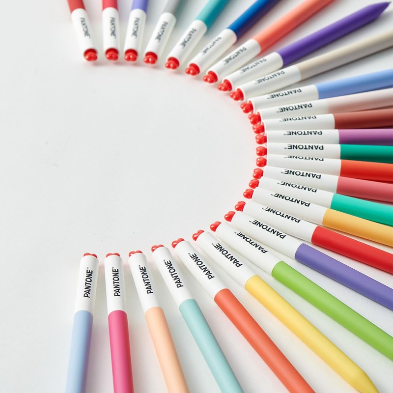 Kaco x Pantone Ballpoint Pen 0.5mm Gel Ink 2001 Fuchsia