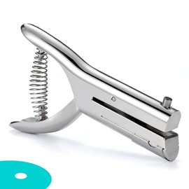 8MM Hole Punch,Single Hole Punch,Heavy Duty Hole Puncher Single,Paper Punch Portable Hand Held Long Hole Punch for Paper Cards Plastic Cardboard (5/16''-8MM HOLE)