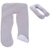 Pregnancy Pillow Case - Maternity Soft Wedge Pregnancy Pillow -