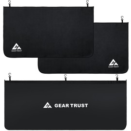 GearTrust Car SUV Fender Covers for Mechanics Large Size Dual Layer Protection Car Fender Protector for Mechanics, Magnetic Vehicle Work Mat Repair Accessories (3 Pack) (Thick Version, Large)