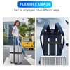 collwait Luggage Straps for Suitcases, Black - Premium Quality Polyester