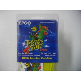 Epco WSL-20HD Gator Tough 20' Heavy Duty 6600 lb Boat Trailer Winch Strap