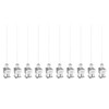 HARFINGTON 10pcs 30Gauge Stainless Steel Dispensing Needles, 1 1/2" All