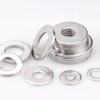 Bomcoo Stainless Steel Flat Washers M3, Inner Diameter 3mm *