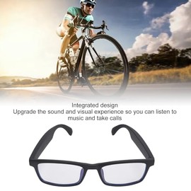 Gafas Inteligentes de Audio, Bluetooth 5.3 Asistente de Voz Táctil Gafas de Audio de Oído Abierto Micrófono y Parlantes Incorporados, Gafas Inteligent