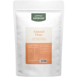 Everyday Superfood Almond Flour 900g, Ground Blanched Almonds, Keto Ingredient