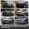 Emblema de parrilla frontal tricolor para Tacoma 4 Runner Tundra