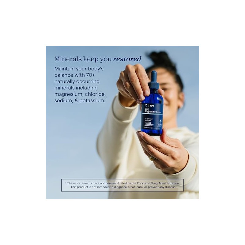 Trace Minerals | Liquid Ionic Magnesium, 400 mg, 4 Oz