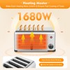 Commercial Pop-Up Electric Toaster 6 Slice Long Extra-Wide Slots with