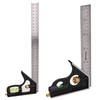 6” + 12” Engineers Square Adjustable Combination Set Square +