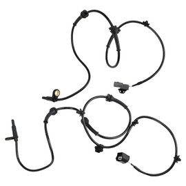 TRQ Rear ABS Wheel Speed Sensor Set Compatible with 2013 Infiniti JX35 2014-2020 QX60 2013-2020 Nissan Pathfinder