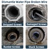 Faucet Extractor Removal Tool for Broken Valve Threads - Extract