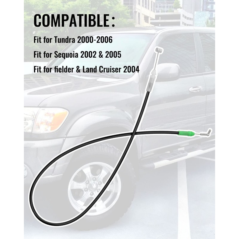 Door Cable Assembly Fit for Toyota Tundra Sequoia Fielder Land