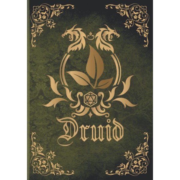 RPG Character Journal - Druid: DnD 5e Character Sheets for