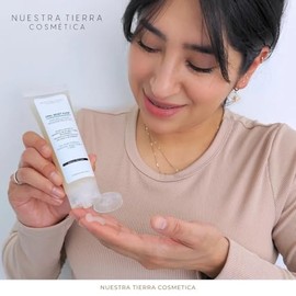 Nuestra Tierra Cosmética Opal Reset Mask, Mascarilla Facial Restauradora en Gel, con Ácido Hialurónico, Exosomas Azules, Snap-8 y GABA, 100ml         