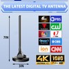 Digital Antenna for Smart TV Indoor, TV Antenna for Local
