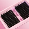 D Curl Lash Clusters Extensions 140 Pcs Individual Eye lash