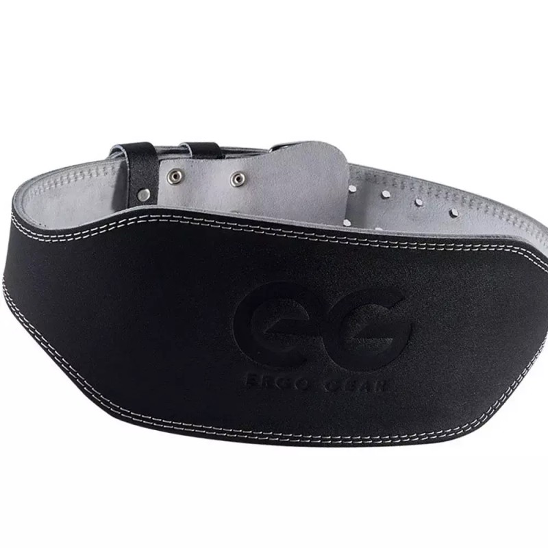 Ergogear 에르고기어 가죽 역도벨트 15cm 허리보호대 벨트 복대 지지대 자세