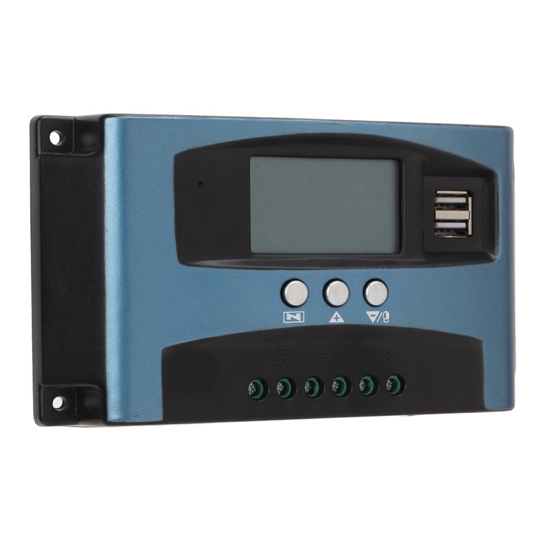 LCD Solar Charge Controller Solar Panel Controller Mobile Phone APP