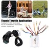 48V 500W Electric Bike Controller Thumb Throttle Set Electric Bicycle