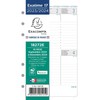Exacompta - 18272E - Perforated Refill - Exatime 17 - Dimensions: 10.5 cm x 17.2 cm - 1 Week on 2 Pages - September 2024 to December 2025