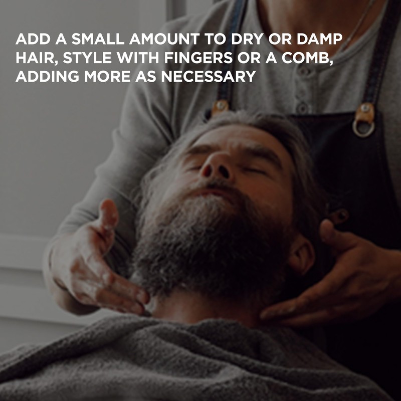 Ruffians Hybrid Pomade, Omega-Enhanced Haircare Solution For Textured Hair, Mid-hold,