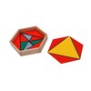 Constructive Triangles with 5 Boxes-Montessori Materials Sensorial Educational Tools -