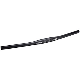 ERGOTEC MTB-Lenker '650B' Flat Bar, Griffweite 680mm, Grifflänge 240mm, Griffhöhe 0mm, 9°, Aluminium 6061, Ø 31,8mm Lenkerklemmung Level 5, 1,8mm-2,5mm-1,8mm, schwarz sandgestrahlt