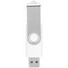 USB Flash Drive Candy White Rotatable Portable Storage Memory Stick
