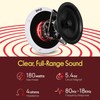 Pyle Marine Speakers - 5.25 Inch 2 Way Waterproof and