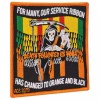 Agent Orange Service Ribbon Patch with Glue Back