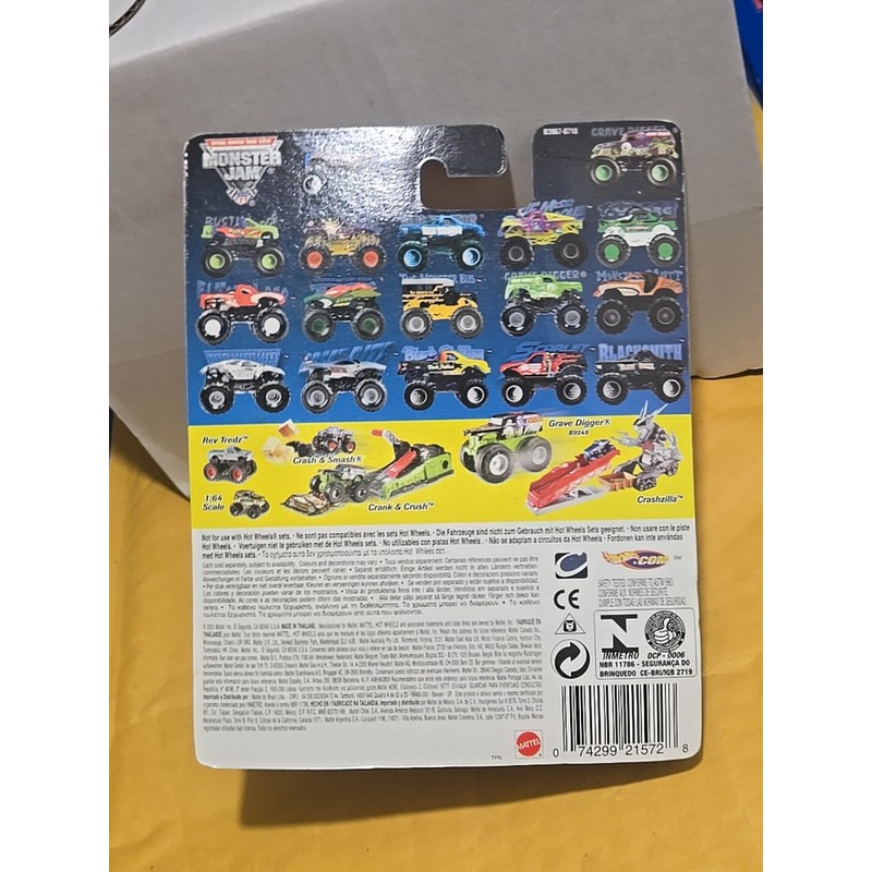 Hot Wheels 2003 Hot Wheels Monster Jam DEVASTATOR Truck NIB