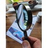 Magnifying Glass for Reading - Handheld Magnifier with Real Glass