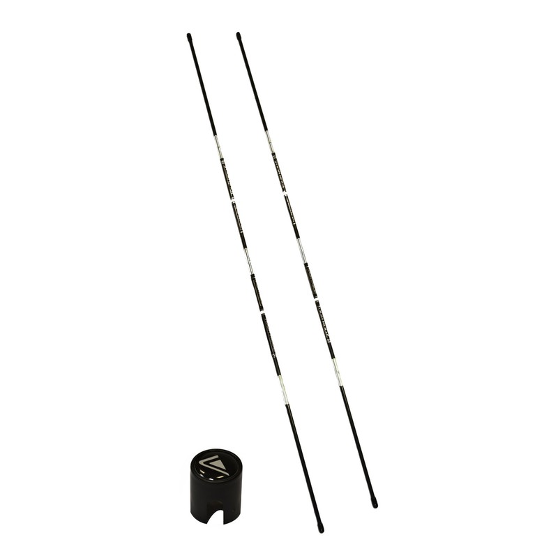 Longridge Golf Practice Aid Portable Tour Rodz Alignment Sticks Black