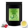 Green Tea Bags 100 Count，100% China Green te，Caffeinated，Reusable sealed packaging