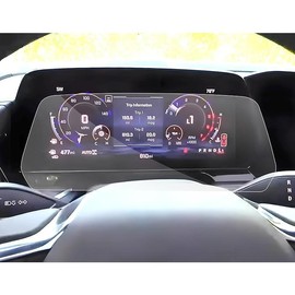 [UPDATED 4PCS for 2025 Chevy Tahoe Suburban Screen Protector [GPS 17.7 in+Dash 11 in] 2025 Tahoe [Navigation+Instrument] Screen Protector - Colour: 2025 Tahoe/Suburban Dash 11 In