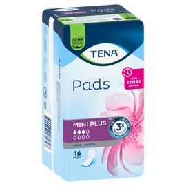 Tena Mini Plus Pads X 16 (Limit 4 per order)