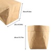 Kraft Paper Bag Flower Plant Pot Cover Container Multi functional