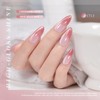 Light Pink to Rosy Pink Thermal Color Change Cat Eye