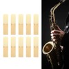 10Pcs Tenor Saxophone Reeds Set Bb Key Sax Replacement Parts
