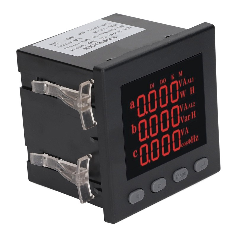 3 Phase Digital Ammeter Intelligent Multi Function Energy Power Meter